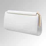 ALLIGATOR KELLY CLUTCH