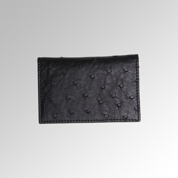 OSTRICH SLIM CREDIT CARD CASE