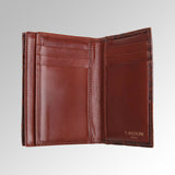 ALLIGATOR GUSSET CREDIT CARD CASE