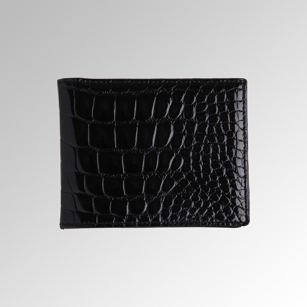 Matte Alligator Hip Wallet