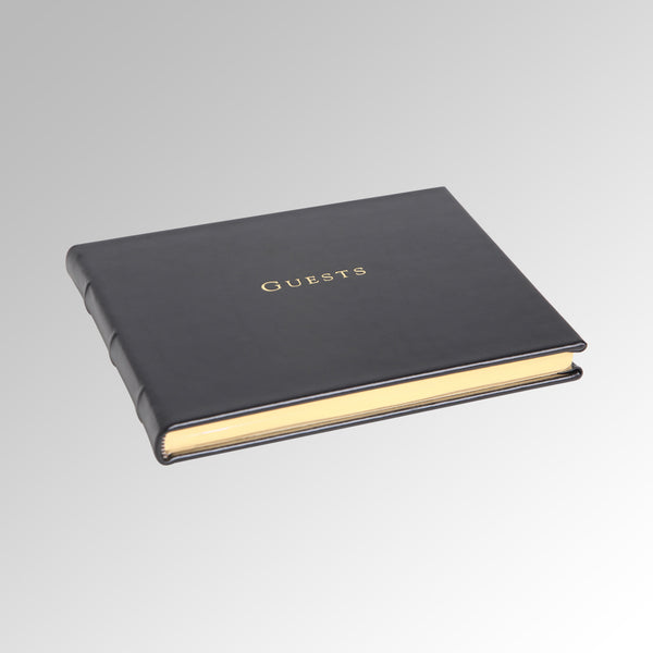 LEATHER GUEST BOOK