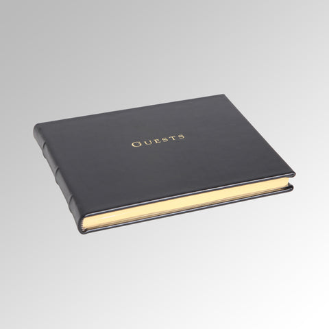 LEATHER GUEST BOOK