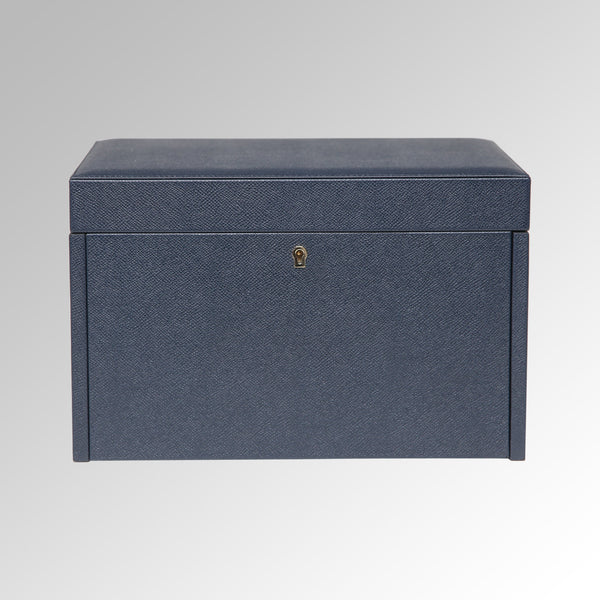 LARGE TWO DRAWER JEWLERY BOX