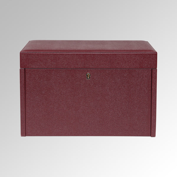 LARGE TWO DRAWER JEWLERY BOX