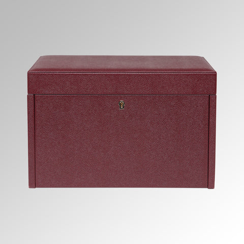 LARGE TWO DRAWER JEWLERY BOX