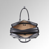 CASHMERE TWO COMPARTMENT ZIPPERED BRIEF