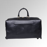 DRESSAGE LEATHER WHEELED CARRY ON DUFFLE